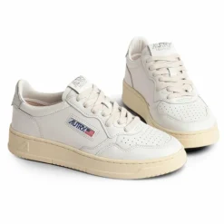 Baskets Medalist Low Cuir | Argenté