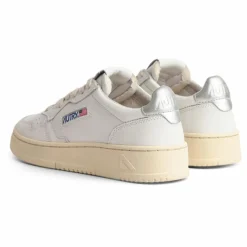 Baskets Medalist Low Cuir | Argenté