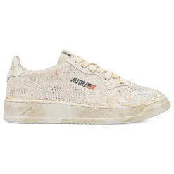 Baskets Medalist Low Strass | Crème
