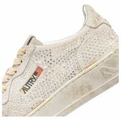 Baskets Medalist Low Strass | Crème