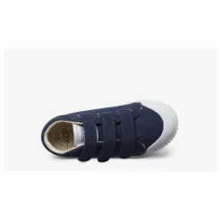 Baskets Montantes Scratchs B2 Canvas | Bleu marine