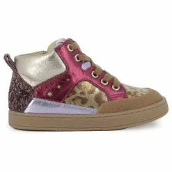 Baskets Mousse Bump Leopard | Rose fuschia