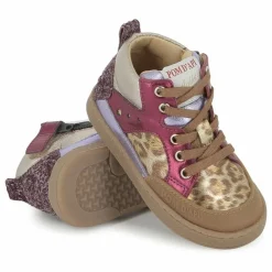 Baskets Mousse Bump Leopard | Rose fuschia