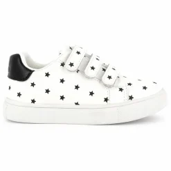 Baskets Scratchs Basil Etoiles | Blanc