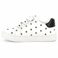 Baskets Scratchs Basil Etoiles | Blanc