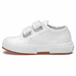 Baskets Scratchs Coton Basse | Blanc