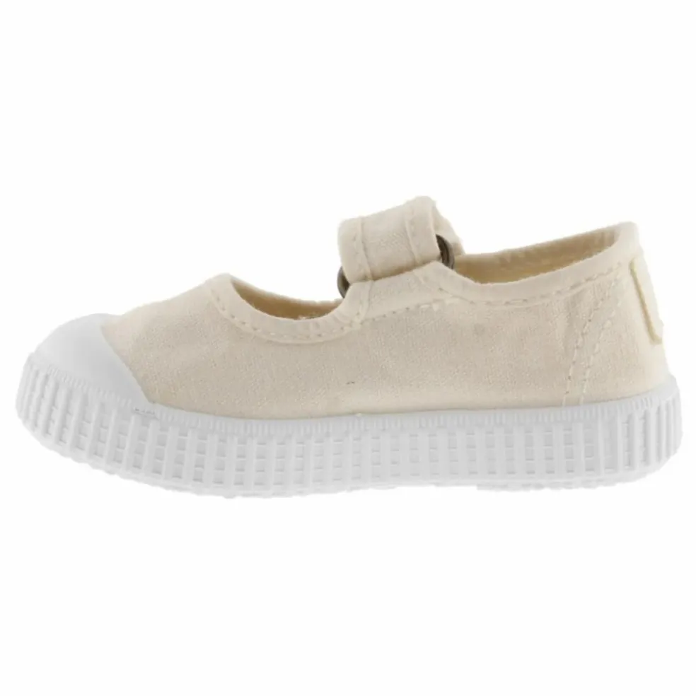 Baskets Scratchs Mercedes Tira Lona | Crème