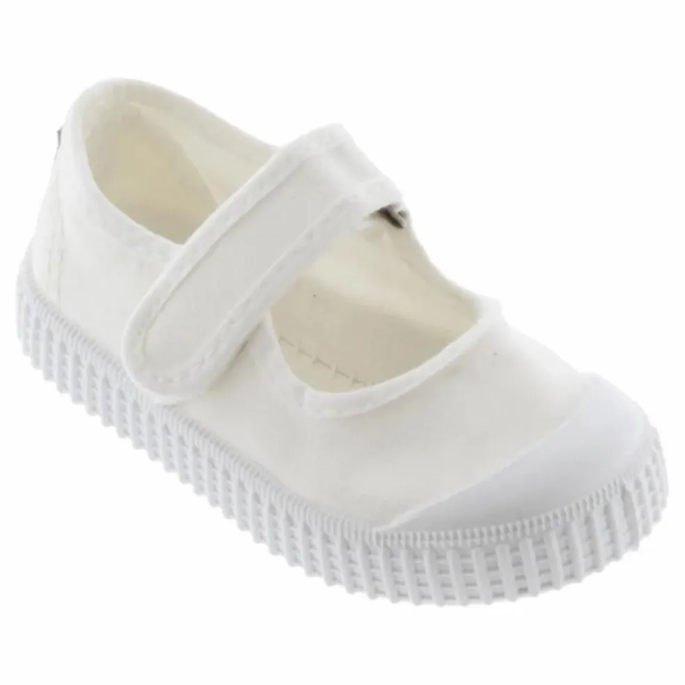Baskets Scratchs Mercedes Tira Lona | Blanc