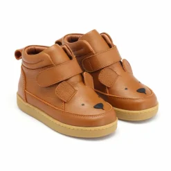 Baskets Scratchs Mika Ours | Cognac