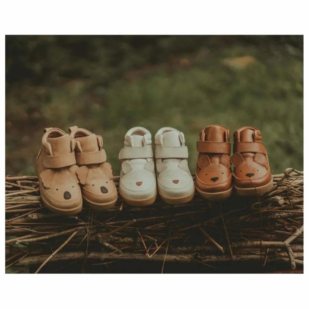 Baskets Scratchs Mika Ours | Cognac