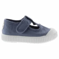 Baskets Scratchs Sandalia Tira Lona | Bleu