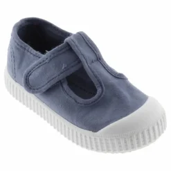 Baskets Scratchs Sandalia Tira Lona | Bleu