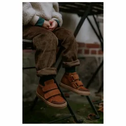 Baskets Scratchs Suede | Marron