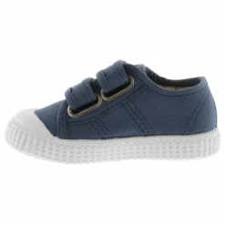 Baskets Scratchs Tiras Lona | Bleu