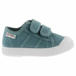 Baskets Scratchs Tiras Lona | Bleu