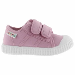 Baskets Scratchs Tiras Lona | Rose bonbon