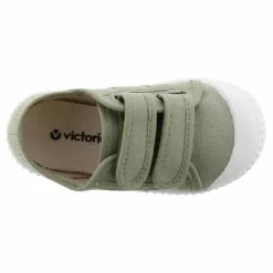 Baskets Scratchs Tiras Lona | Vert kaki