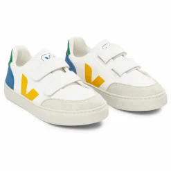 Baskets Scratchs V-12 | Bleu