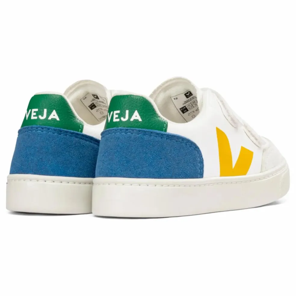Baskets Scratchs V-12 | Bleu