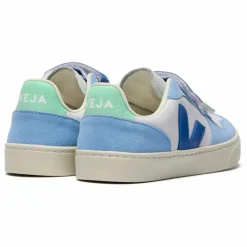 Baskets Scratchs V-10 | Bleu ciel