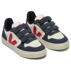 Baskets Scratchs V-10 | Bleu marine
