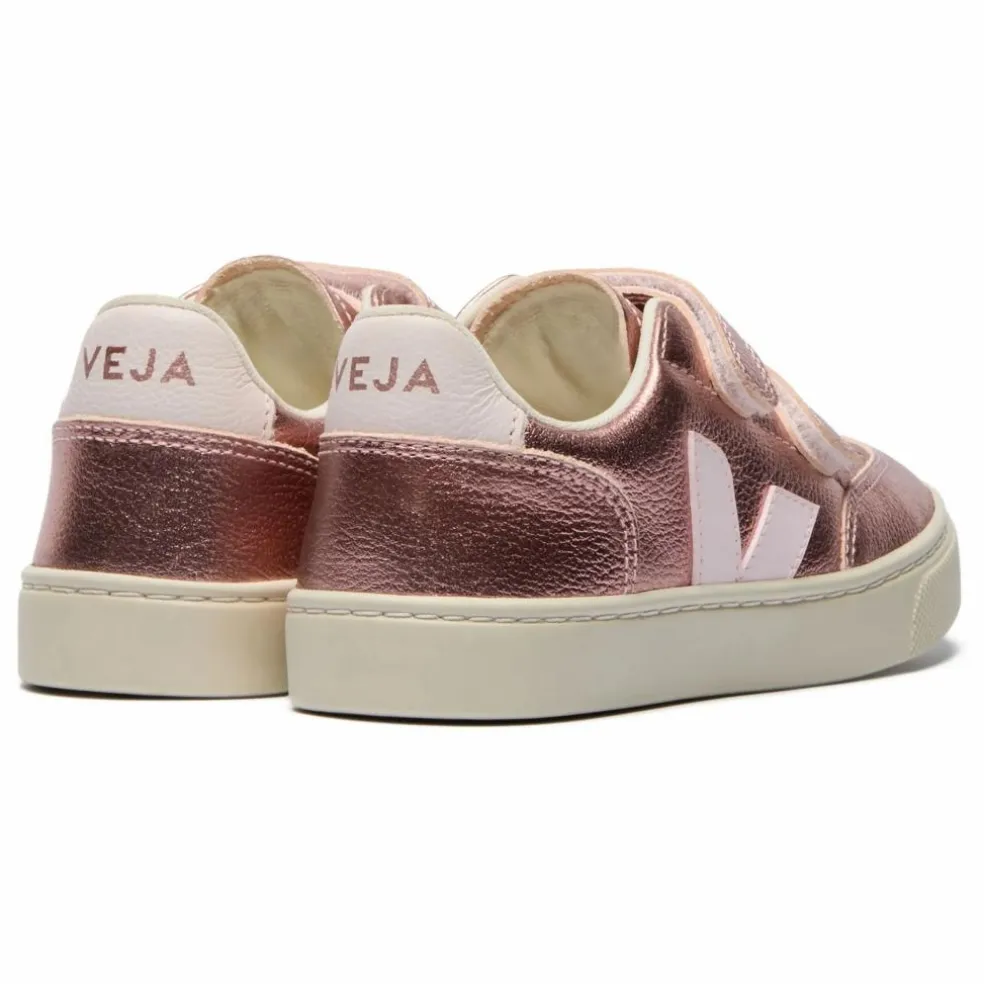 Baskets Scratchs V-12 | Or rose