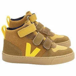 Baskets Scratchs V-10 Mid Suede | Camel