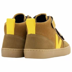 Baskets Scratchs V-10 Mid Suede | Camel