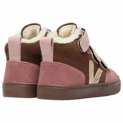 Baskets Scratchs V-10 Mid Winter Suede | Vieux Rose