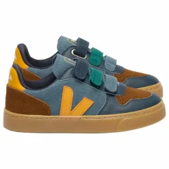 Baskets Scratchs V-10 Suede | Bleu