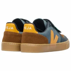 Baskets Scratchs V-10 Suede | Bleu