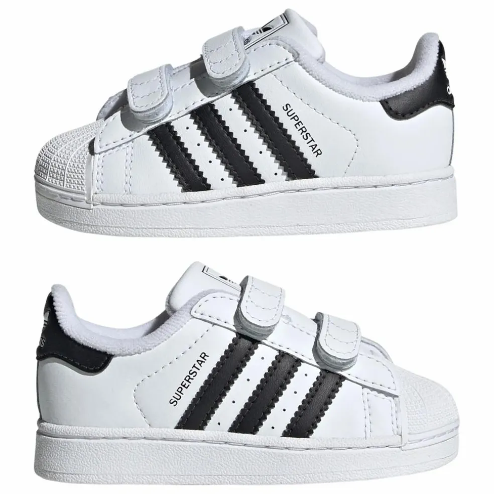 Baskets Superstar II Scratchs | Blanc