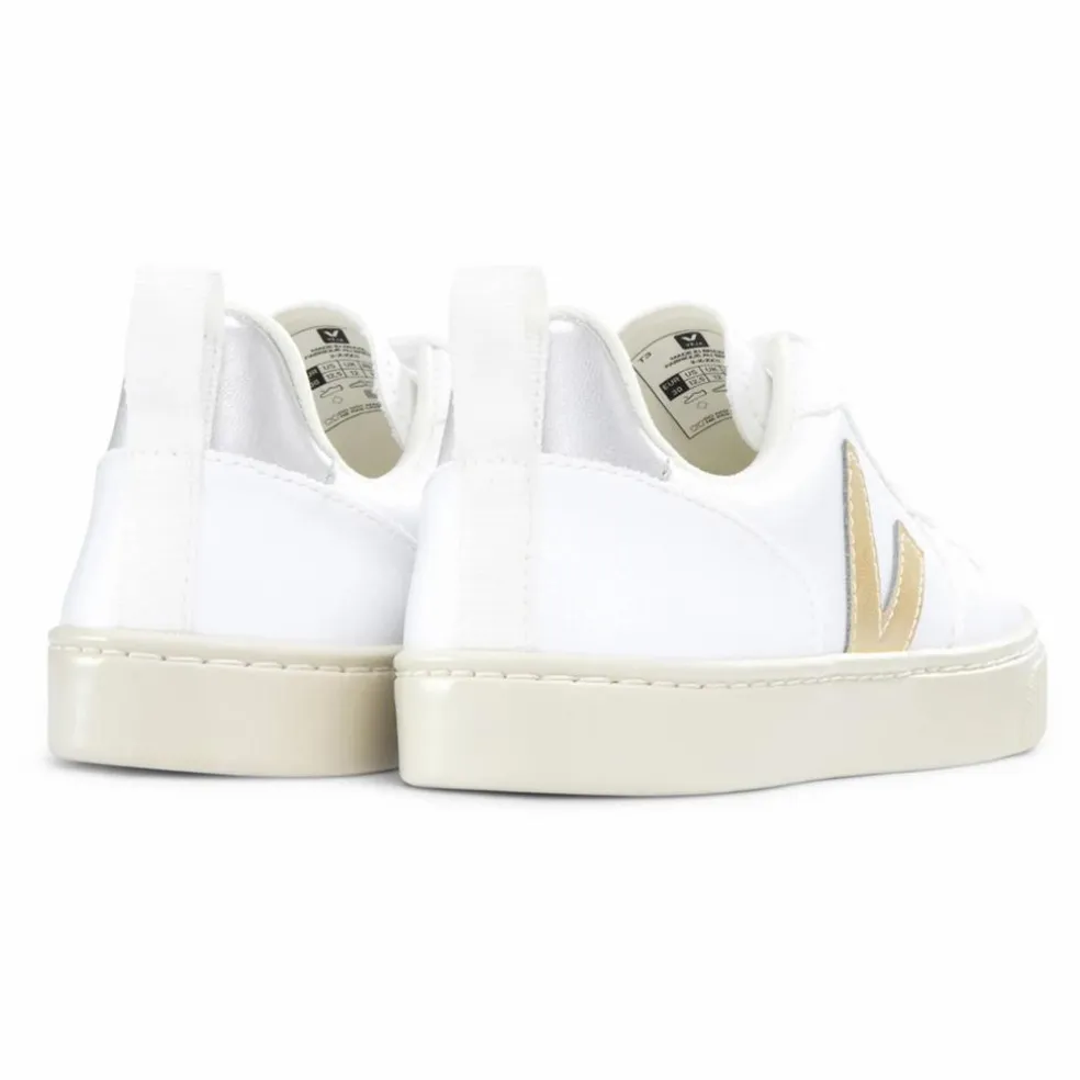 Baskets V-10 Lacets | Doré