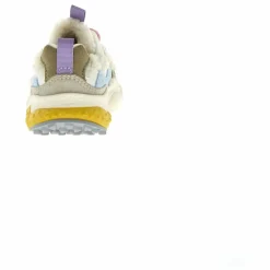 Baskets Yamano 3 Lacets Cuir Eco et Teddy | Taupe