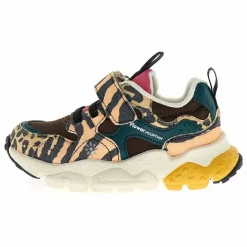 Baskets Yamano 3 Scratchs Jungle Pony et Nylon | Marron
