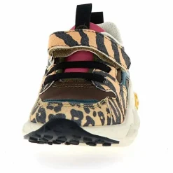 Baskets Yamano 3 Scratchs Jungle Pony et Nylon | Marron