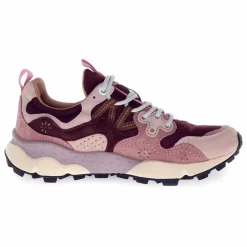 Baskets Yamano 3 Suède et Nylon | Vieux Rose