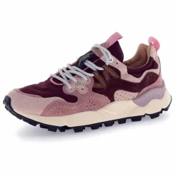 Baskets Yamano 3 Suède et Nylon | Vieux Rose