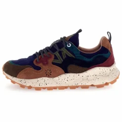 Baskets Yamano 3 Uni Suède et Nylon | Vert kaki