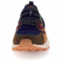 Baskets Yamano 3 Uni Suède et Nylon | Vert kaki