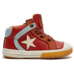 Baskets Zip Holger | Rouge