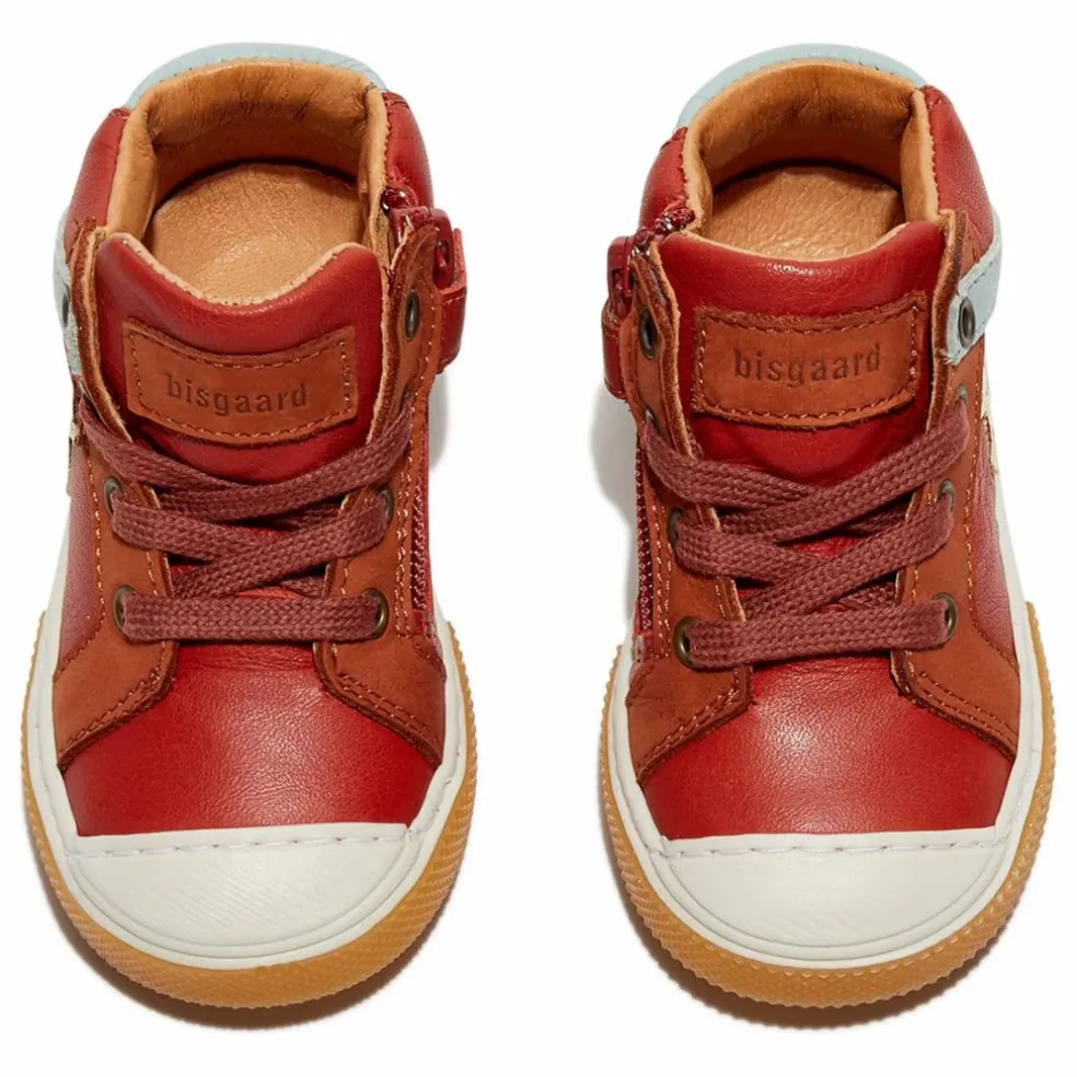 Baskets Zip Holger | Rouge