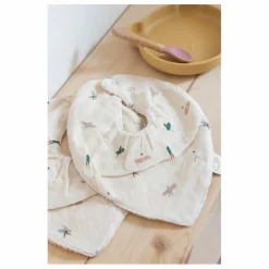 Bavoir bandana - Set de 2 | Blanc