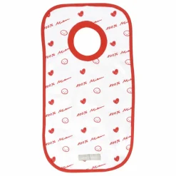 Bavoir en coton - Edition limitée Mathilde Cabanas | Rouge