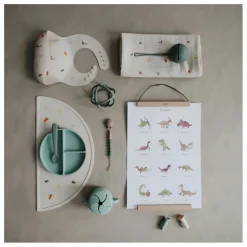 Bavoir en silicone | Beige