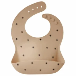 Bavoir en silicone | Beige