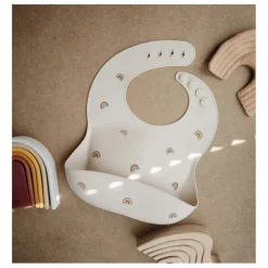Bavoir en silicone | Nude