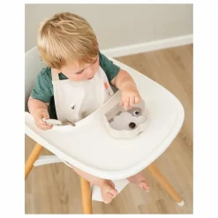 Bavoir en silicone Sheepy | Sable