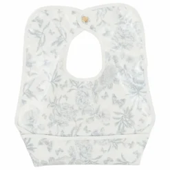 Bavoir enduit Toile de Jouy | Gris