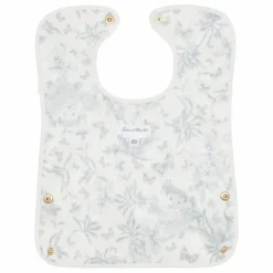Bavoir enduit Toile de Jouy | Gris
